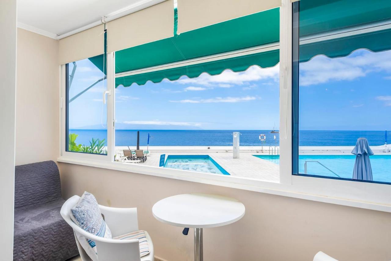 פוארטו דה סנטיאגו First Line Ocean View Studio מראה חיצוני תמונה