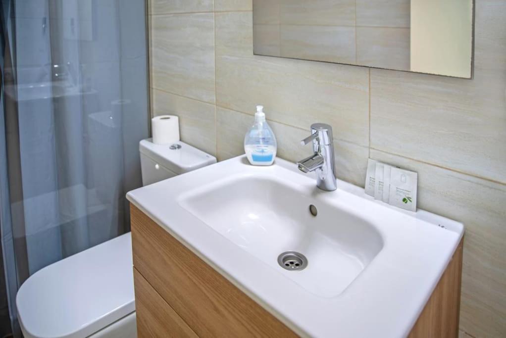 פוארטו דה סנטיאגו First Line Ocean View Studio מראה חיצוני תמונה